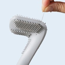 Ozcmax Ergonomik Tasarımlı Silikon Tuvalet Fırçası