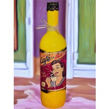 Pinup  Girl  Şişe  Şamdan