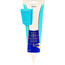 Ozcmax Beyaz Derz Dolgusu - Lavabo Küvet Fayans Derzi Kalemi 380 gr Spatula Hediyeli