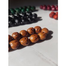 Sancaktar Tesbihçilik Andız Ağacı Efe Tesbih, 17'lik, 12x15 mm Ölçü, 5 Farklı Renk Seçeneği
