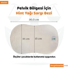Dengeli Market Pelvik Sargı Bezi * Detox * Tekrar Kullanılabilir |%100 Sızdırmaz