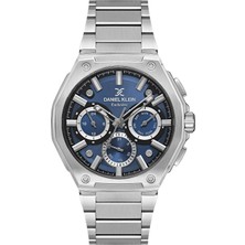 %100 Orjinal, Faturalı, 2 Yıl Garantili, Metal Erkek Mavi Kol Saati DK01101136770110