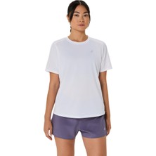 Asics Asics Core Ss Top Kadın Beyaz Kısa Kollu Tshirt 2012D170-100