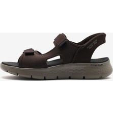 Skechers Go Walk Flex Sandal - Easy Entry Erkek Kahverengi Sandalet 229210 Brn
