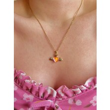 Sirius Jewelry Shop Melek Kalbi Kolye| 316 L Çelik