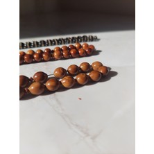 Sancaktar Tesbihçilik Kuka Tesbih, 9x11 mm, Arpa Kesim, Sıralı Dizi Püskül