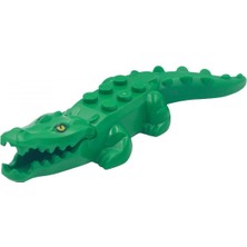 LEGO Orjinal Hayvanlar: Timsah - Alligator - Crocodile Hayvan Figürü Yeşil Renk