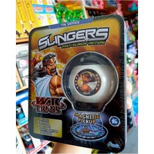 Slıngers Titan Zeus Oyunu Slıngın Metal Kutu Mitolojik Savaş Seti Slingers Madalyon