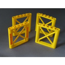 4 Adet Support Sarı 1 x 6 x 5 Destek Kirişi Dikdörtgen