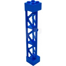 5 Adet Mavi Support Destek 2 x 2 x 10 Kirişli Üçgen Parça