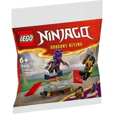 Ysfx Ninjago 30675 Turnuva Eğitim Alanı 3+ Yaş Erkek Çocuklar İçin Eğitici LEGO Seti