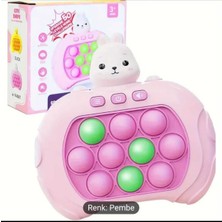 Pembe Renk Çocukları Cep Telefonundan Kurtarabileceğiniz Pilli Popit, Sesli, Eğitici Oyuncak,