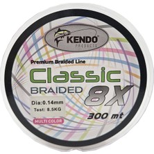 Kendo Classic 8x 300M Multicolor Örgü Ip 0.16MM