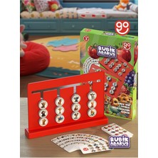Rubik Abaküs Meyveler&hayvanlar Türkçe Ingilizce Montessori Eğitici Oyuncak