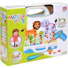 Birlik Toys Birlik Oyuncak 3D Eğitici Matkap Seti Hayvanlar 6+ Yaş Erkek Çocuklar İçin Eğlenceli ve Öğretici