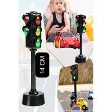 Sesli ve Işıklı Trafik Lambası - 14 cm
