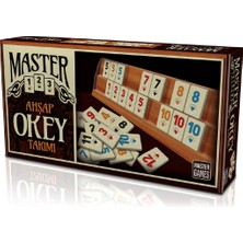 Okey Takımı Ahşap Master Elegance 25322