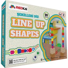 Line Up Shapes Şekilleri Diz Eğlenceli Çocuk Kutu Oyunu