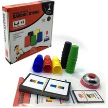 Elif Iş Eğitimi Renkli Hızlı Bardak Oyunu