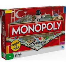 01610 Hasbro Gamıng Monopoly Türkiye Emlak Ticaret Oyunu