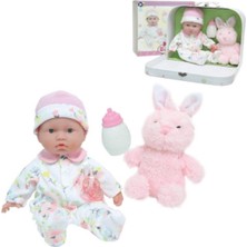 La Baby Oyuncak Mini Bebek 28 cm ve Aksesuar Seti