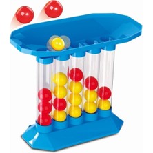 Zıplayan Top Oyunu - Aile Için Renkli Çok Oyunculu Masa Oyunu, Mavi Bounce Ball Oyunu