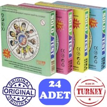 Test Eğlenceli Parti Nostaljik Hediyelik Zeka Oyunu Akıl Oyunu Karne Hediyesi 24 Adet