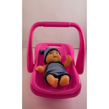 Efe Oyuncak Bebekli Ana Kucağı Baby Alive Karakterli Pembe Renkli Eğlenceli Aksesuar