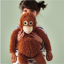 Md Djungelskog Peluş Maymun Yumuşak Oyuncak, Kahverengi, 66 cm