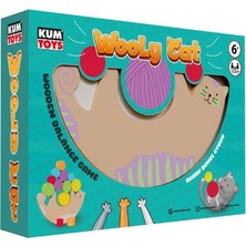 Wooly Cat Geliştirici Öğretici Çocuk Oyuncağı Denge Oyunu Eğlenceli Oyuncak Aktivite
