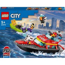 ® City LEGO Itfaiye Kurtarma Teknesi 60373 - 5 Yaş ve Üzeri Çocuklar İçin 144 Parça Yapım Seti