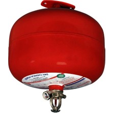 12 kg Kuru Kimyevi Tozlu Tavan Tipi Sprinkler Başlıklı Yangın Söndürme Cihazı %90 Tdrtr