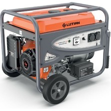 Lutian 5.5 Kw Euro V Motor  Monofaze Benzinli Jeneratör (LT6500EN-4)