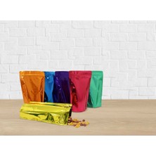 Packtory Pembe Metalize Kilitli Doypack Ambalaj 16 x 27 + 4 cm. 500 Gr. -1000 Adet