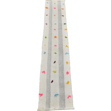 Kilim Antik El Dokuma Pamuklu Mini Yolluk Anadolu Yörük Kilimi 0118 - Yeni - Çok Renkli