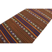 Kilim Antik El Dokuma Yün Balıkesir Yörük Kilimi 0133 - Yeni - Çok Renkli