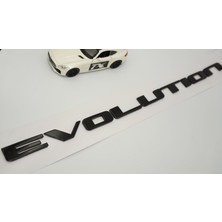 Dk Tuning Lancer Evolution Bagaj Siyah Yazı Logo Arma