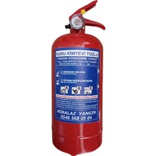 2 kg Yangın Tüpü 4 Yıl Garantili Tüvtürk Uyumlu