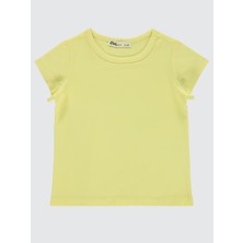Civil Girls Kız Çocuk Tişört 2-5 Yaş  Sarı