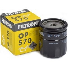 Filtron Yağ Filtresi (Metal Filtre) Tüm Opel Modelleri 1,4 1,6 1,8 2,0 95> (Fıltron Op 570 )