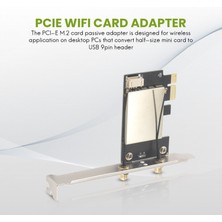 Enchanted Pcıe Wifi Kart Adaptörü Bluetooth Çift Bant Kablosuz Ağ Tekrarlayıcı Adaptörü Pc Masaüstü AX200 9260AC Için (Yurt Dışından)