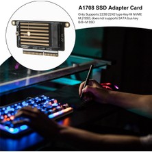 Enchanted A1708 SSD Adaptörü Nvme Pcı Express Pcıe'den Ngff M2 Kartına M.2 Pro Retina 13" 2016 2017 (Yurt Dışından)