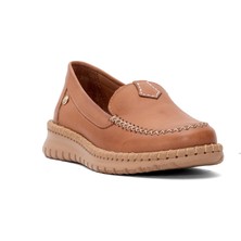 Mammamia D25YA-3265 Kadın Deri Casual Ayakkabı Taba