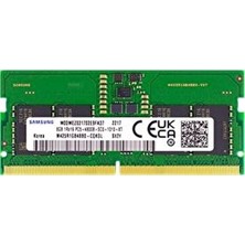 Samsung 8gb Ddr5 4800MHZ CL40 Notebook Ram M425R1GB4BB0-CQK0L (Kutusuz)