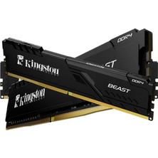 Kıngston Beast 16GB Ddr4 3200MHZ Soğutuculu CL16 Gaming Pc Ram KF432C16BB/16TR