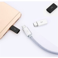 Enchanted Type-C Dönüştürücü Adaptör Android Mini'den Otg Veri Dönüştürücüye, Siyah (Yurt Dışından)