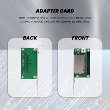 Jindamai 40-Pin Kompakt Flash Kart 3.5 Ide Dönüştürücü Adaptör Pci Braketi Arka Panel (Yurt Dışından)