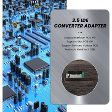 Jindamai 40-Pin Kompakt Flash Kart 3.5 Ide Dönüştürücü Adaptör Pci Braketi Arka Panel (Yurt Dışından)