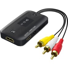 Jindamai Av - Uyumlu Video Dönüştürücü 1080P Kablo Adaptörü Ses (Yurt Dışından)