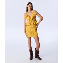 Twist Drapeli Cutout Elbise TS1250002431BT8
